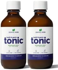 Dental Herb Company Tooth & Gums Tonic Mouthwash Herbal Oral Rinse 18oz (2)