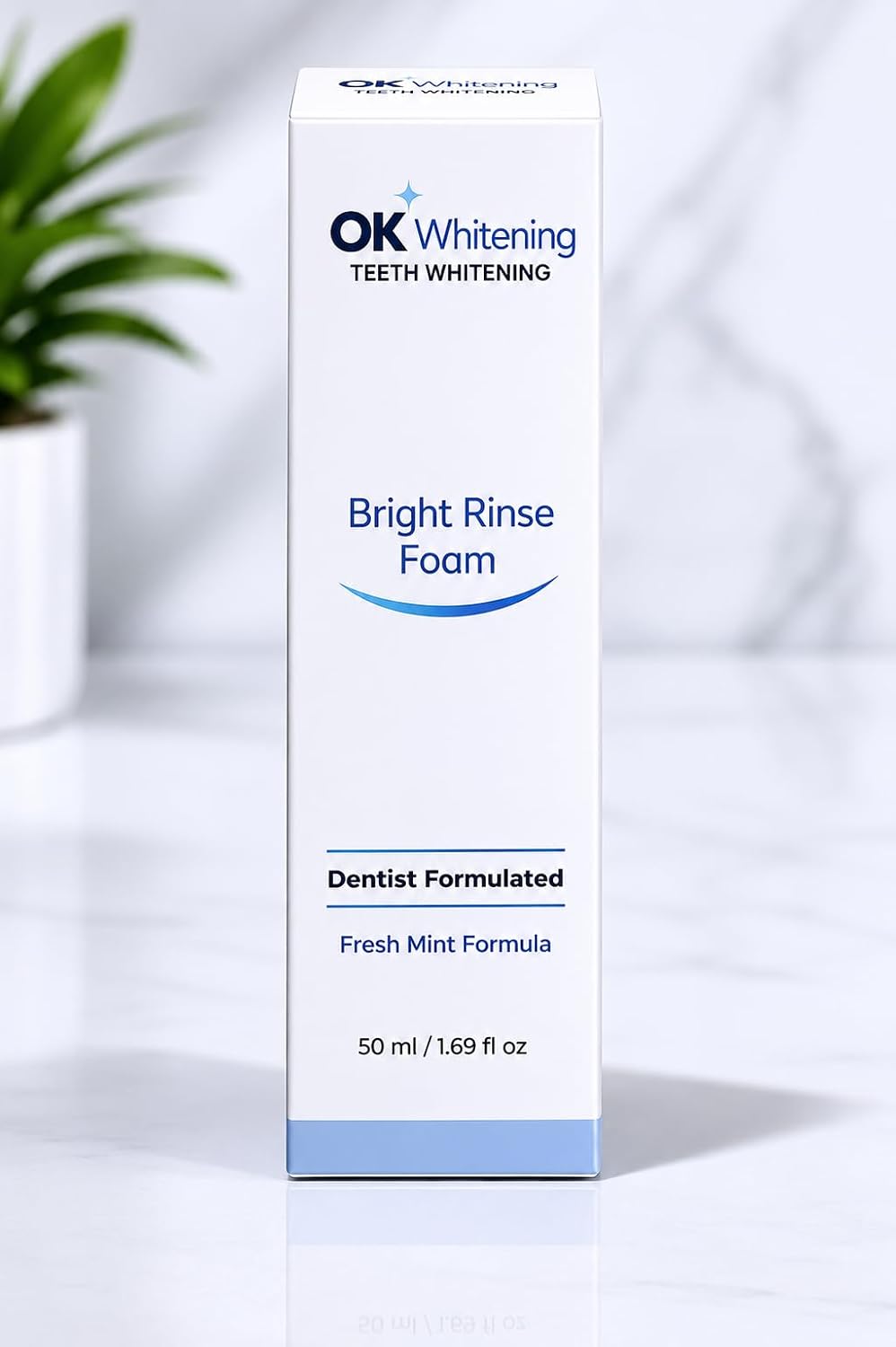 Teeth whitening Foam Bright Rinse Oral Care Foam