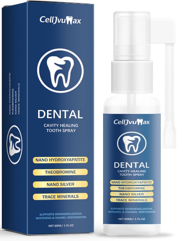 Enamel Care Mouth Spray, Alcohol-Free with Fluoride and Zinc, Fights Bad Breath and Strengthens Teeth, for Daily Freshness and Oral Care (02)