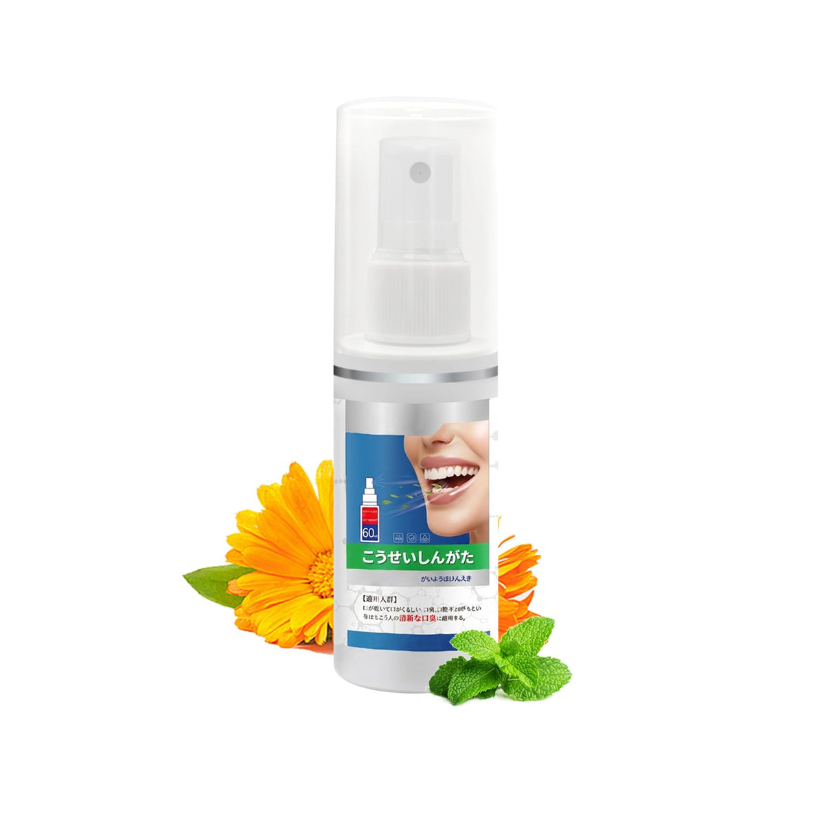 6PCS Oral Breath Spray, 3 Flavors Fruit Mouth Spray Breath Freshener Oral Care for Adults, Portable Long Lasting Refreshing Dry Mouth Spray for Bad Breath