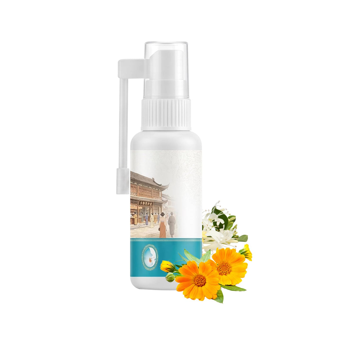 6PCS Oral Breath Spray, 3 Flavors Fruit Mouth Spray Breath Freshener Oral Care for Adults, Portable Long Lasting Refreshing Dry Mouth Spray for Bad Breath
