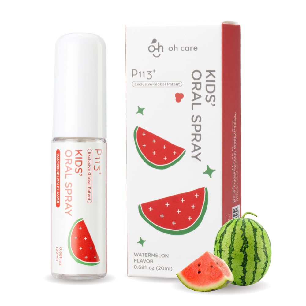 oh care Mouth Spray for Kids Toddler Toothpaste Helper Fluoride Free Baby Toothpaste Oral Care for Newborns to Age 12