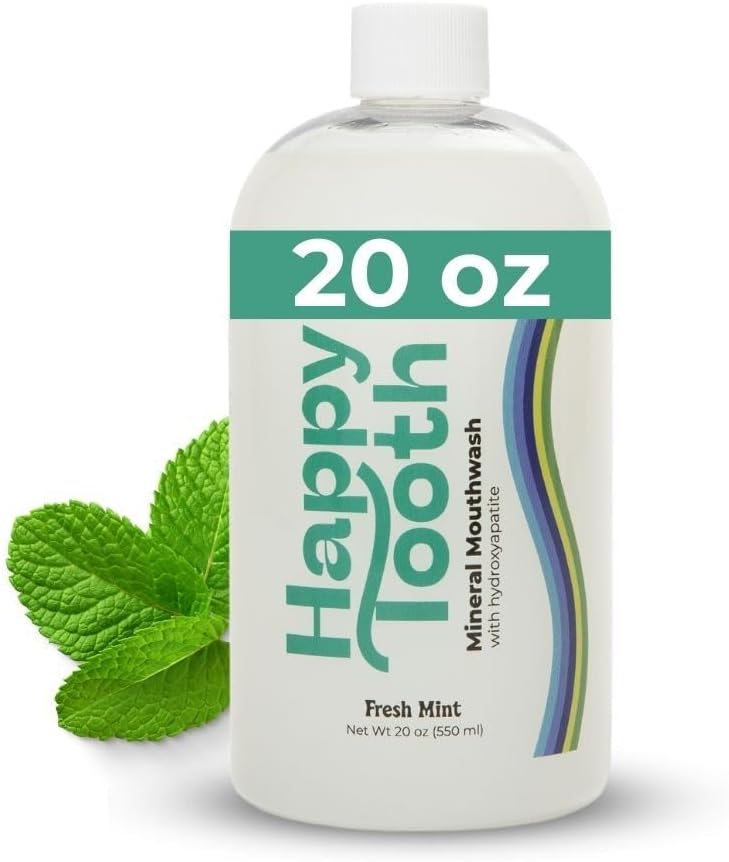 Hydroxyapatite Mouthwash, Remineralizing, Fresh Breath, Orange, 20 Fl Oz