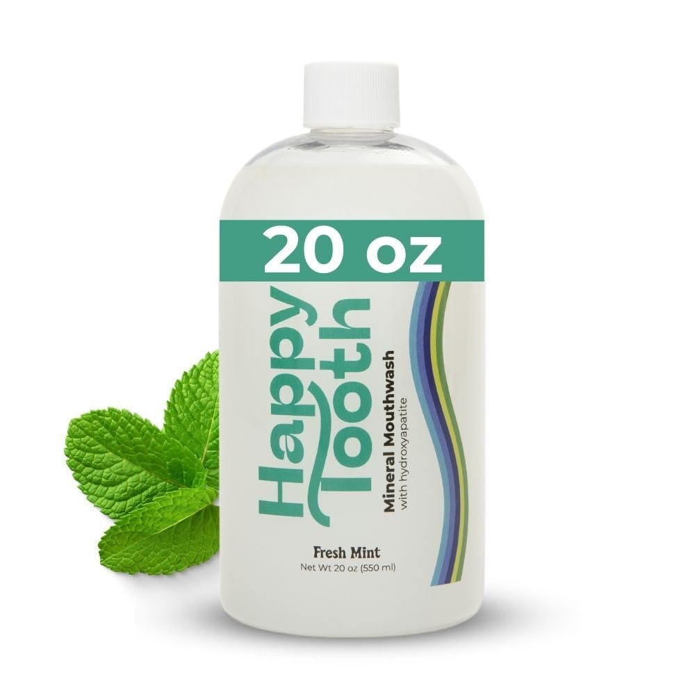 Hydroxyapatite Mouthwash, Remineralizing, Fresh Breath, Orange, 20 Fl Oz