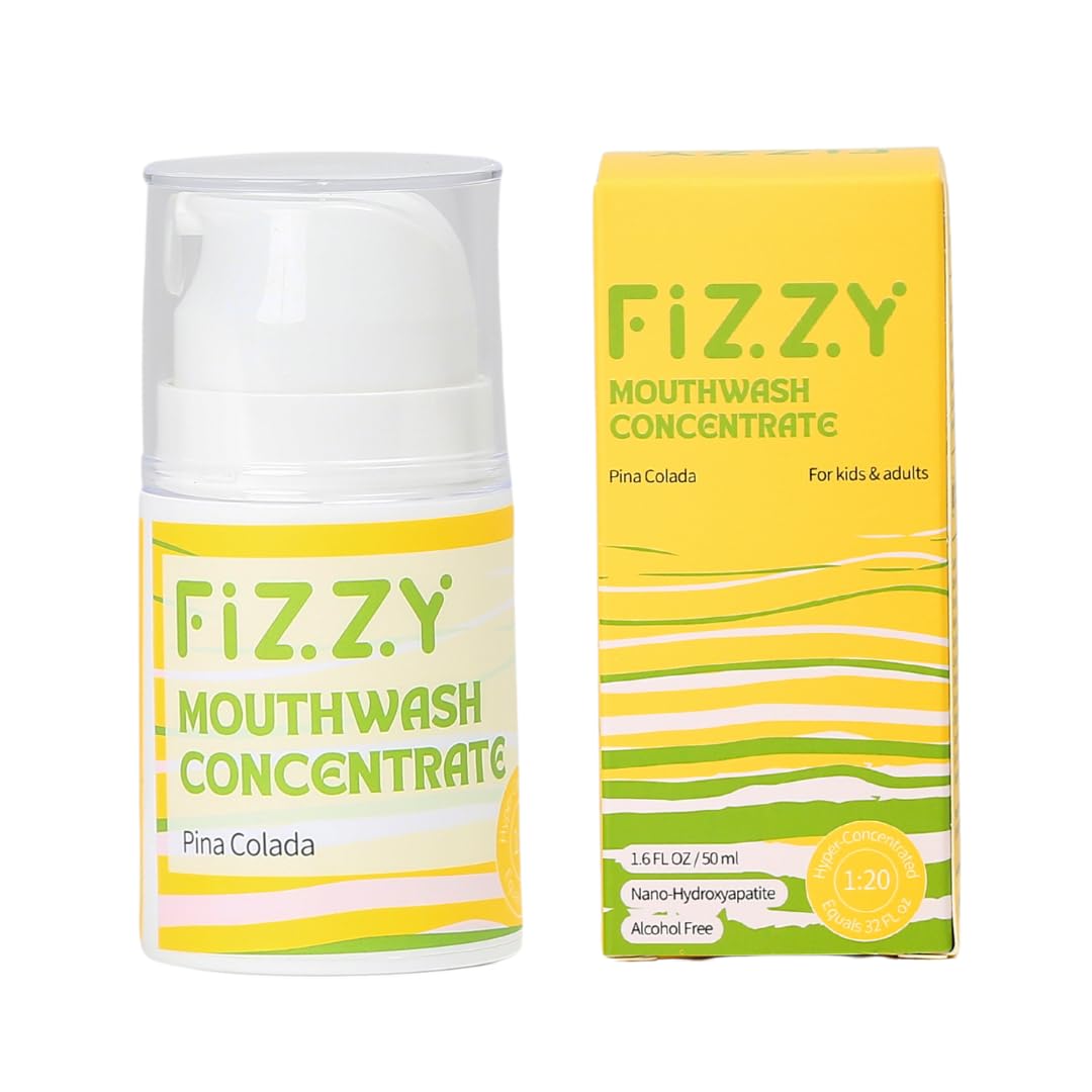 Fizzy 20X Mouthwash Concentrate, Nano Hydroxyapatite, Watermelon