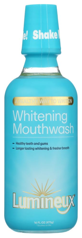 Lumineux Teeth Whitening Mouthwash, Peroxide Free, 16 fl oz, 2 Pack