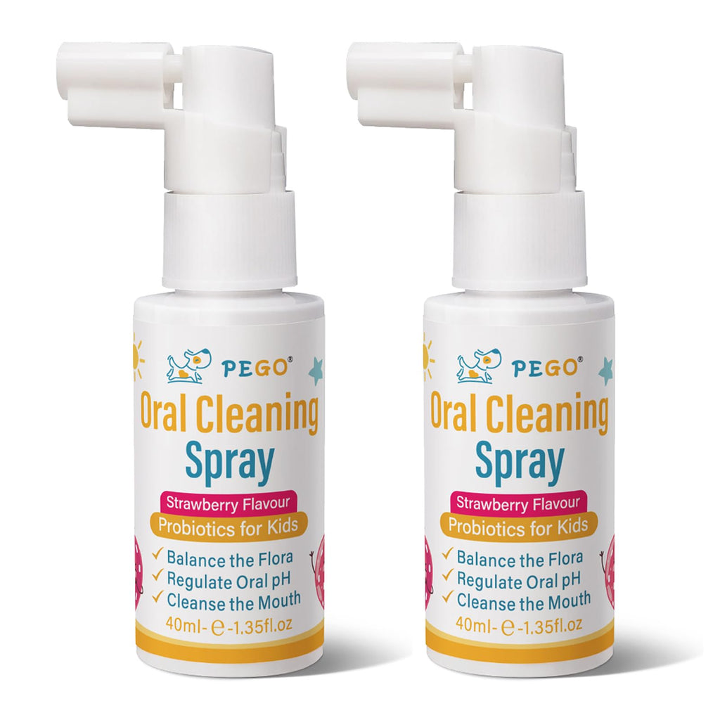 Kids Oral Spray, Toddler Toothpaste Helper for Cavity Prevention and Fresh Breath, Children Anticavity with Fluoride Free for Newborn to Preschoolers, Kid's Mouth Spray (2)