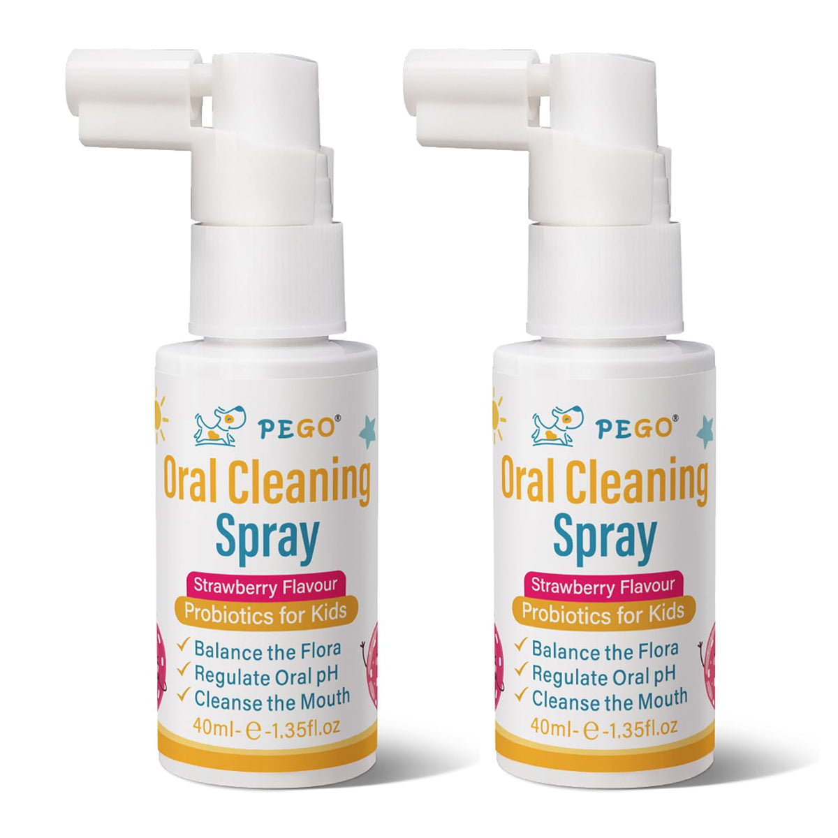 Kids Oral Spray, Toddler Toothpaste Helper for Cavity Prevention and Fresh Breath, Children Anticavity with Fluoride Free for Newborn to Preschoolers, Kid's Mouth Spray (2)