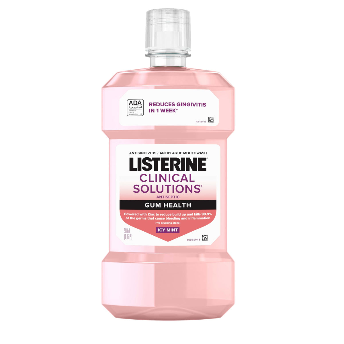 Listerine Clinical Solutions Gum Health Mouthwash, 16.9 fl. oz/500 mL