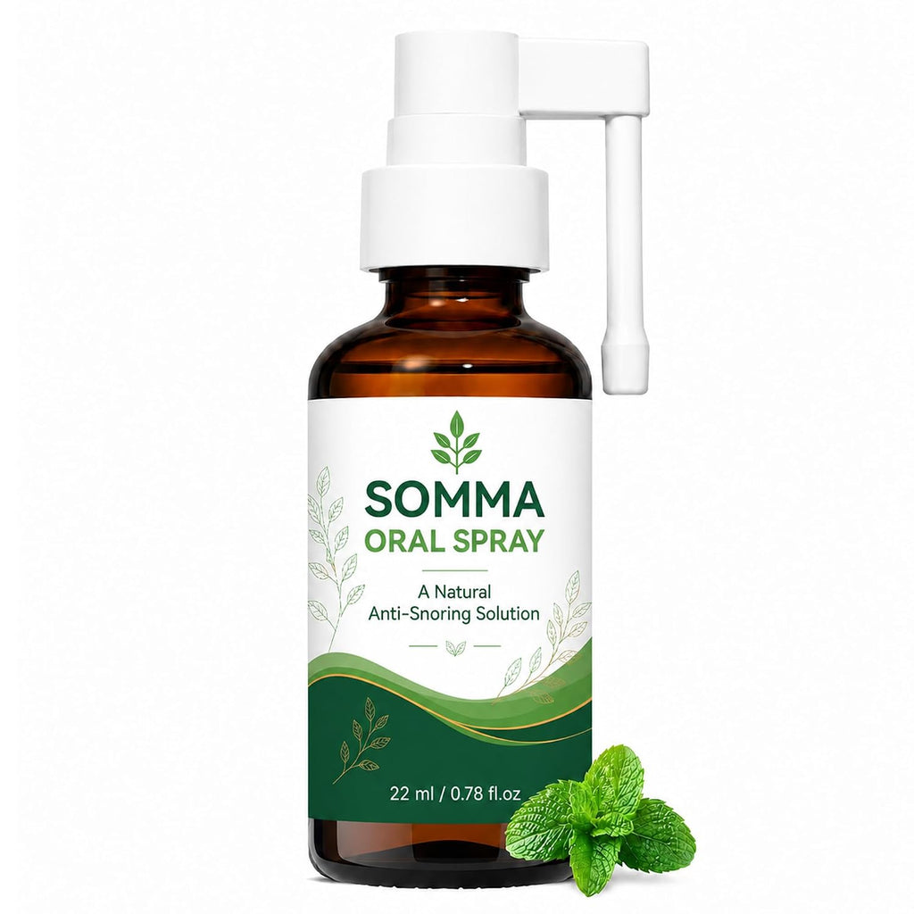 SOMMA ORAL SPRAY, Plant-Based Fresh Mint Flavor 1 Fl Oz