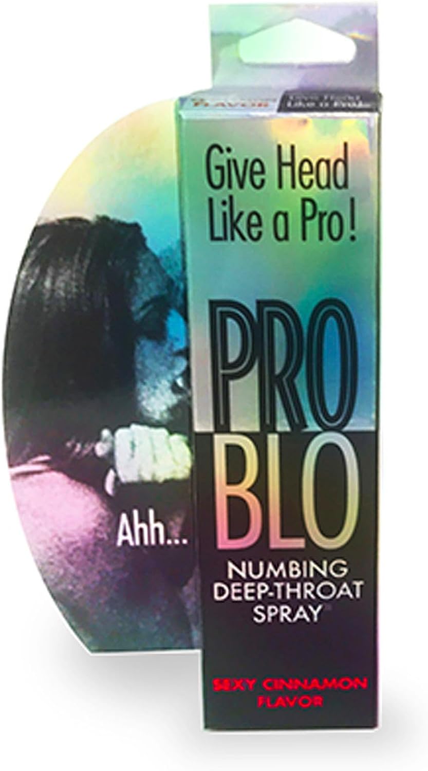 Problo Numbing Deep-Throat Spray - Sexy Cinnamon - 1 Fl. Oz.