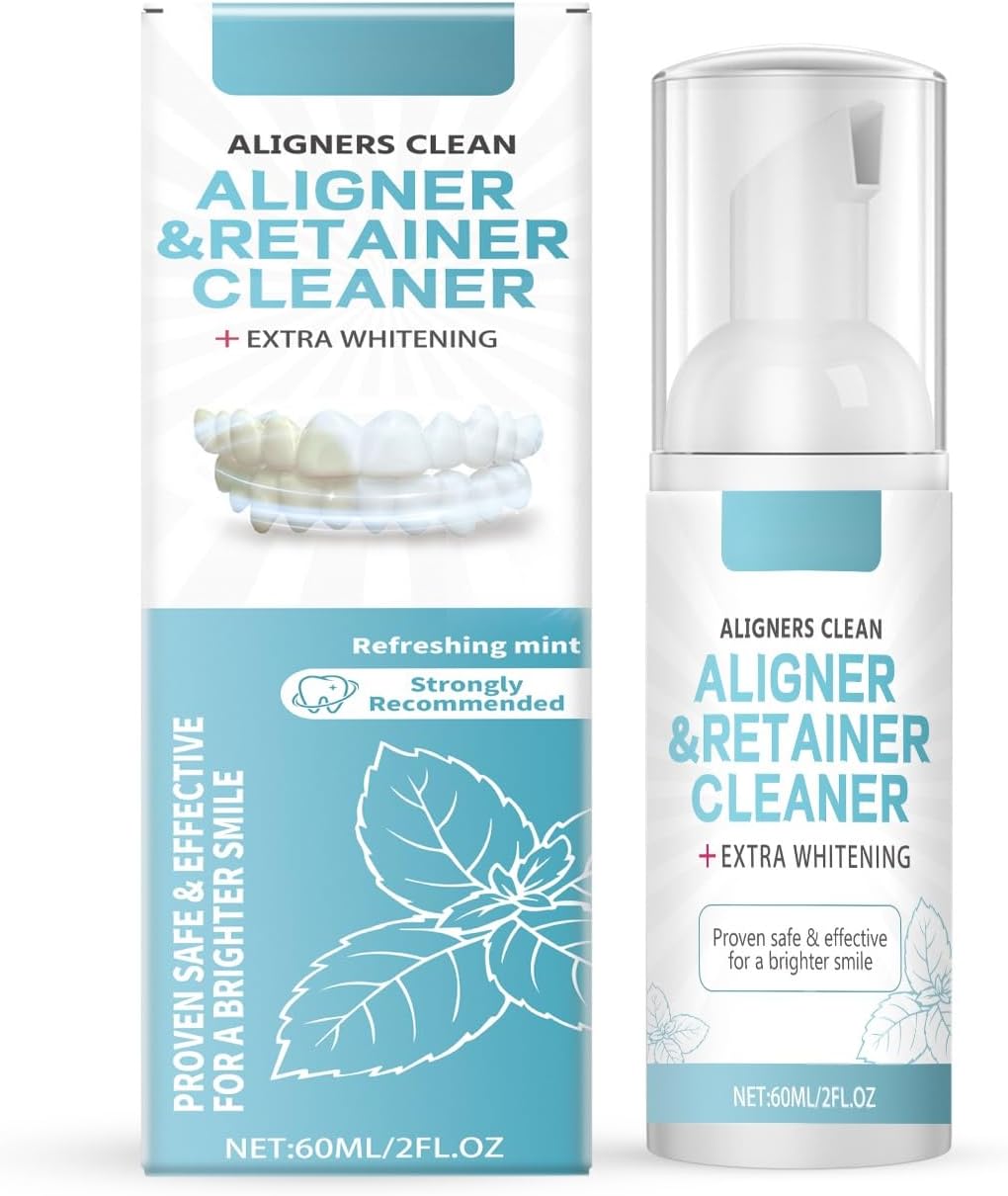 Refreshing Mint Oral Cleansing Mousse - Gentle Teeth & Mouth Freshener Infused with Glycerin for Daily Oral Care(1pcs)