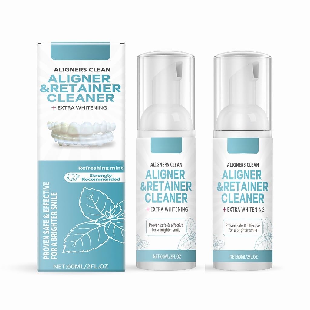Refreshing Mint Oral Cleansing Mousse - Gentle Teeth & Mouth Freshener Infused with Glycerin for Daily Oral Care(1pcs)