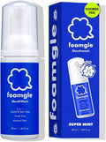 2-in-1 Foam Mouthwash Toothpaste Waterless Travel Oral Care 1.69oz
