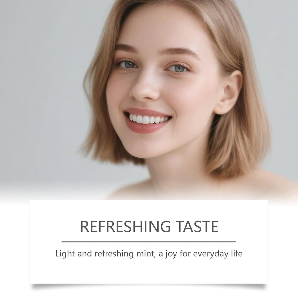 Gentle Press-Type Toothpaste Mousse for Long-Lasting Fresh Breath, Easy Squeeze Foam Cleanser, Family-Friendly Oral Care(1pcs)