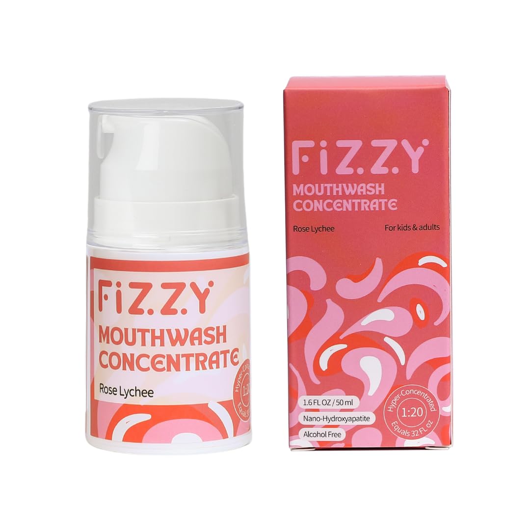 Fizzy 20X Mouthwash Concentrate, Nano Hydroxyapatite, Watermelon