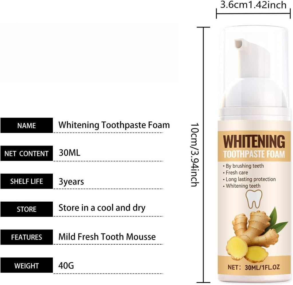 Premium Oral Care Mousse for Daily Fresh Breath Support, Smooth Foam & Gentle Cleaning Experience(3pcs)