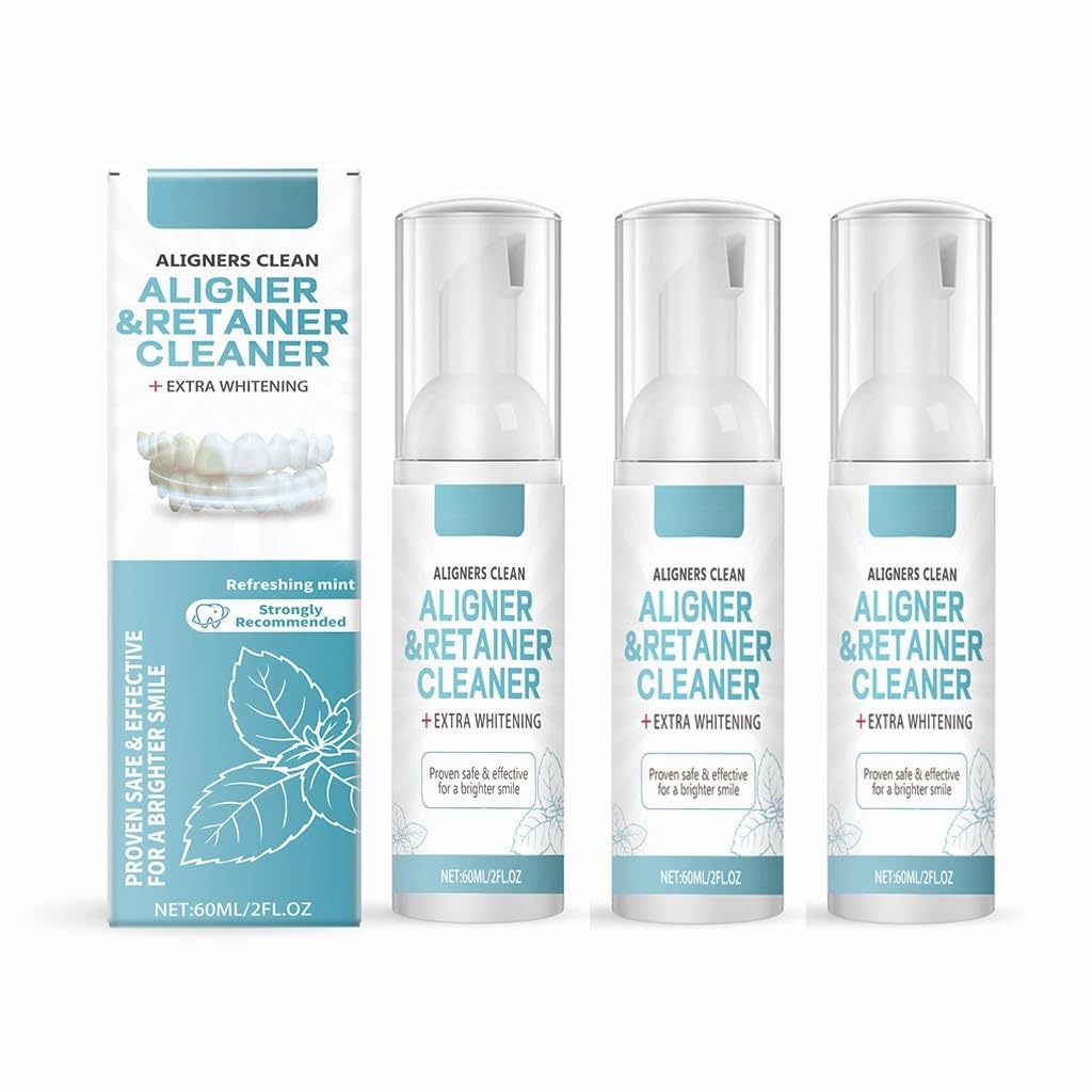 Refreshing Mint Oral Cleansing Mousse - Gentle Teeth & Mouth Freshener Infused with Glycerin for Daily Oral Care(1pcs)