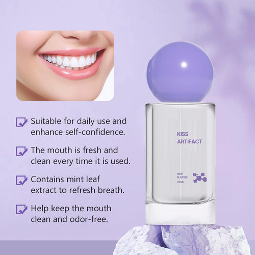 2pcs Probiotic Oral Spray for Long-Lasting Freshness, Alcohol-Free Oral Spray with Probiotics for Breath Care, Probiotic Breath Spray, Convenient Travel-Sized Breath Spray (20ml/0.68floz)