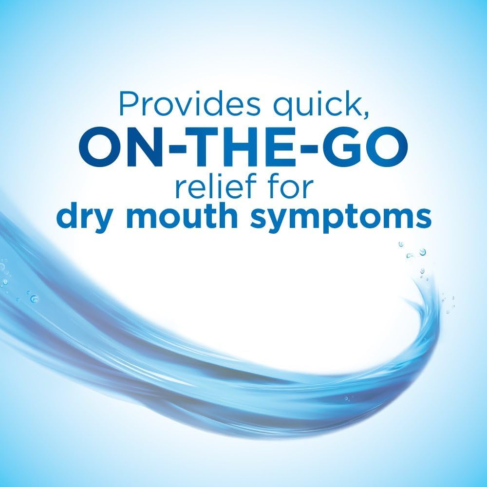 Biotene Moisturizing Dry Mouth Spray, Moisturizing Spray for Dry Mouth and Bad Breath, Gentle Mint - 1.5 fl oz (Pack of 4)