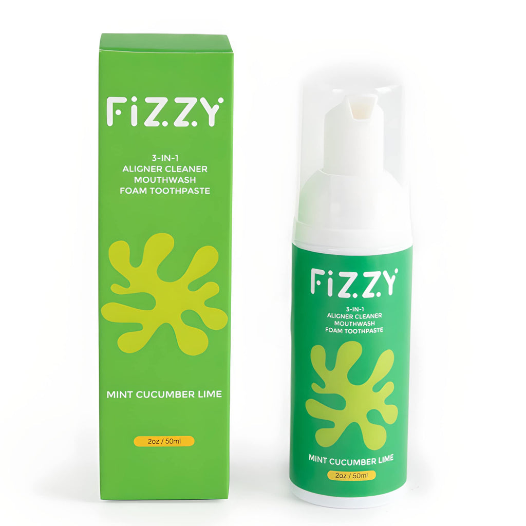 Fizzy 3-in-1 Foam Cleaner, Retainer, Aligner & Denture, Watermelon Jasmine