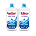 Biotene Oral Rinse Mouthwash for Dry Mouth, 2x33.8 fl oz