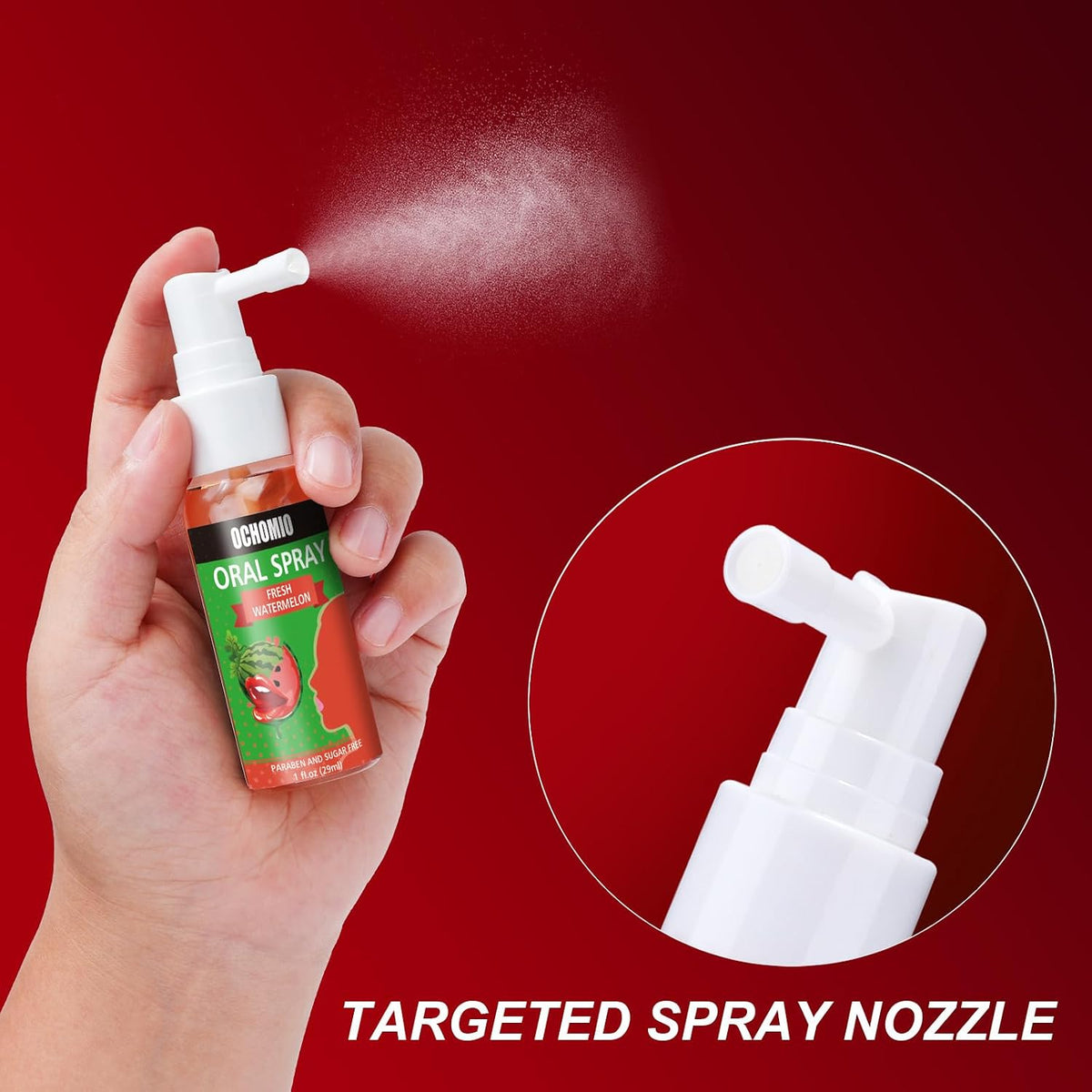 Deep Throat Spray Watermelon Flavored for deep Throating Women Men