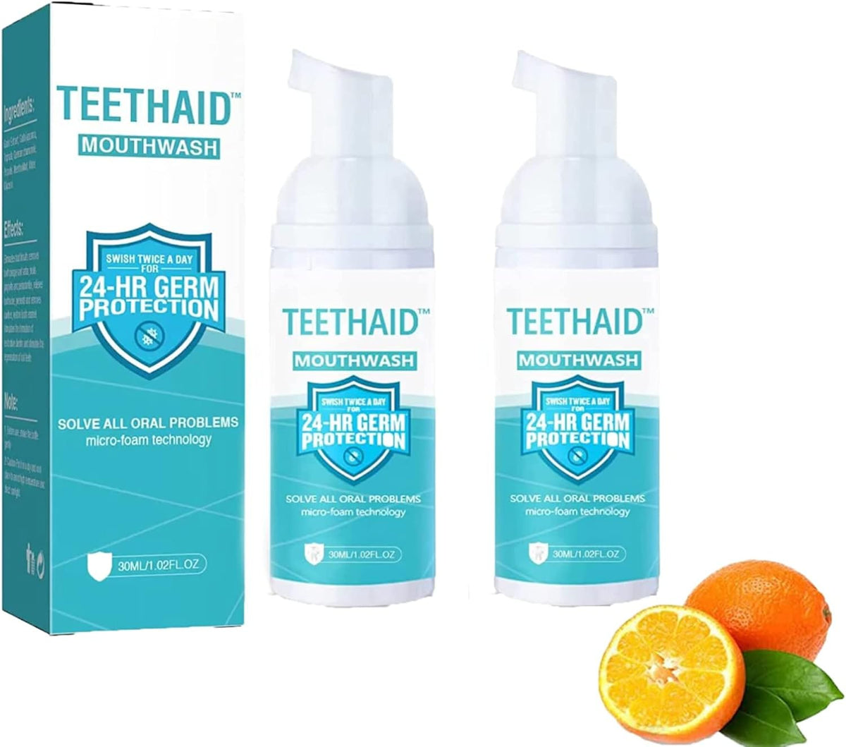 | Teeth Whitening Toothpaste & Mouthwash | Whitener Travel & Kids Toothpaste | Fluoride Free for Adults | Tooth Repair Kit Similar to His Smile & My Smile