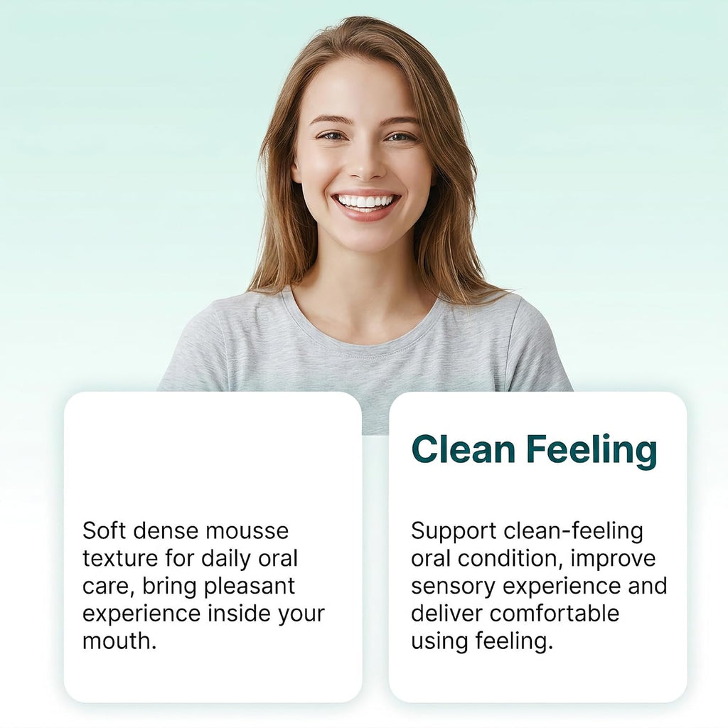 Oral Fresh Foam Mousse – Daily Gentle Mouth Care, Creamy Clean Breath