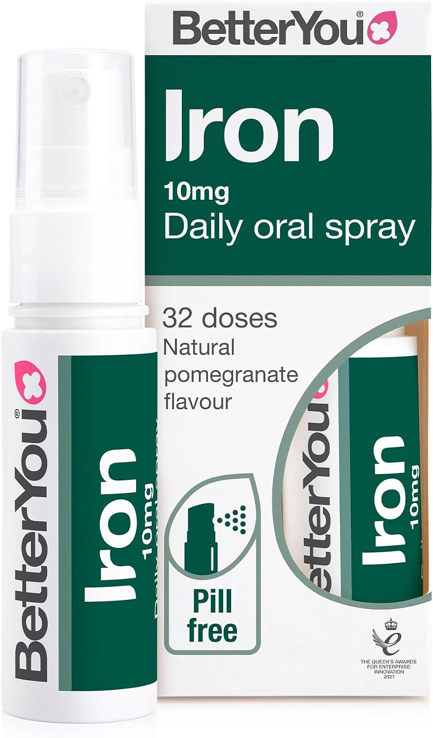 Betteryou Natural Iron 10 Daily Spray 0.8oz