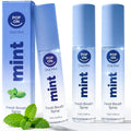 Fresh Breath Spray for Bad Breath – Dry Mouth Spray with Zero Alcohol & Sugar Free Breath Freshener, Mint Flavor Oral Spray, Travel Size 3-Pack