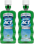 ACT Anticavity Fluoride Mouthwash, Mint Flavor, 18 fl. oz., 2-Pack