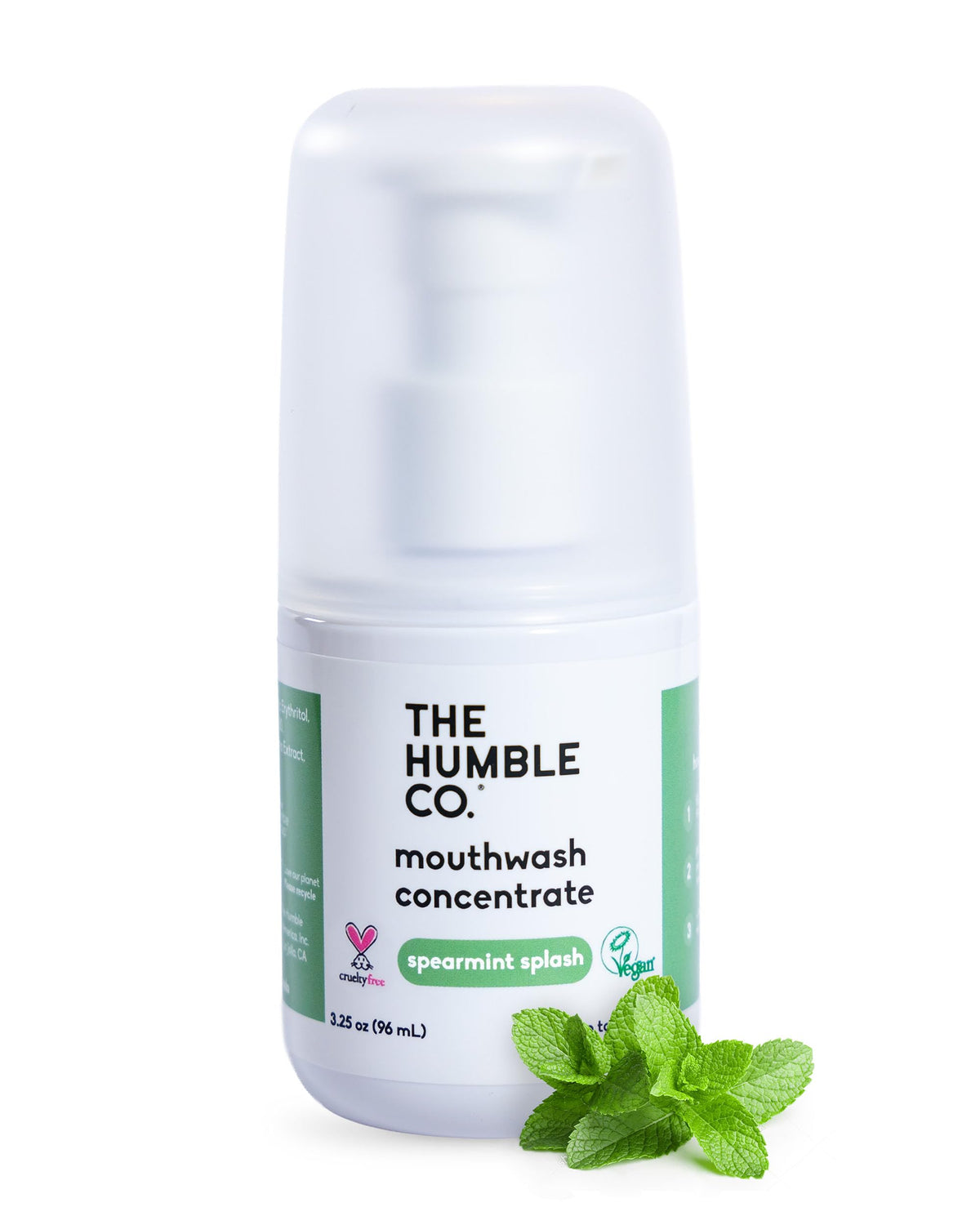 The Humble Co. Mouthwash Concentrate for Bad Breath - Peppermint