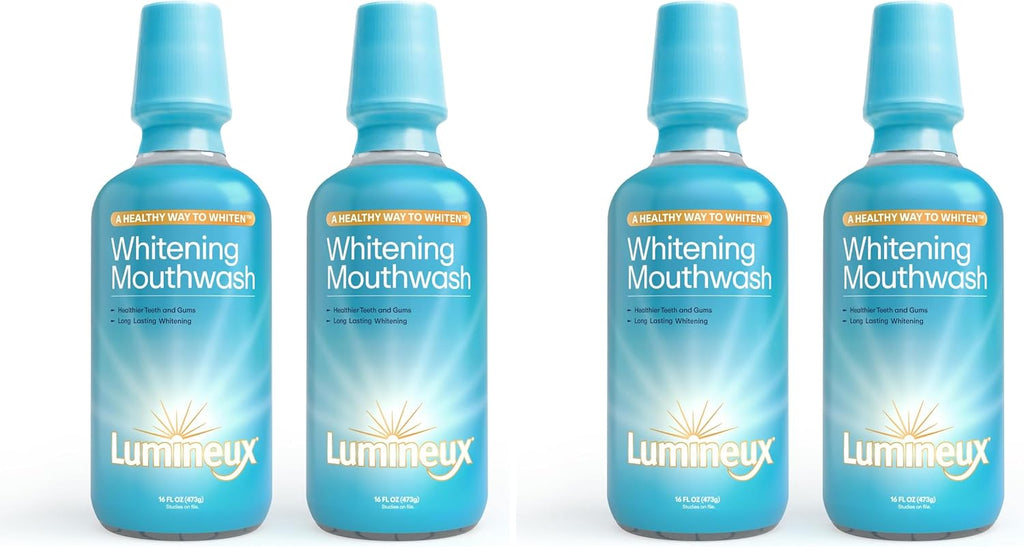 Lumineux Teeth Whitening Mouthwash, Peroxide Free, 16 fl oz, 2 Pack