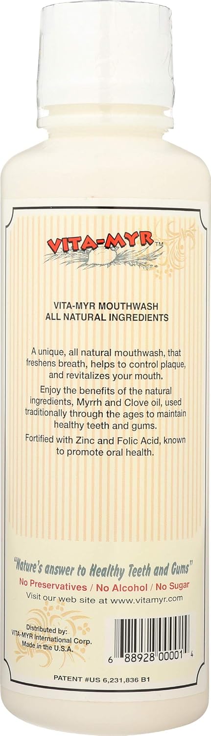 VITA-MYR Zinc-Plus Xtra Herbal Mouthwash (16 Ounce)