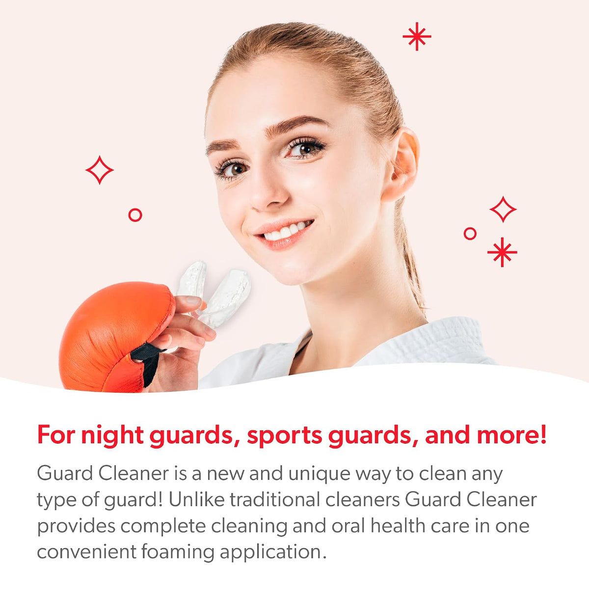 EverSmile Mouth Guard Cleaning Foam – Fresh Mint, 55ml (1 Pack) – for Mouth, Night, Football, Boxing, Sleep, Snoring, Grinding & All Types of Guards – Fights Bad Breath