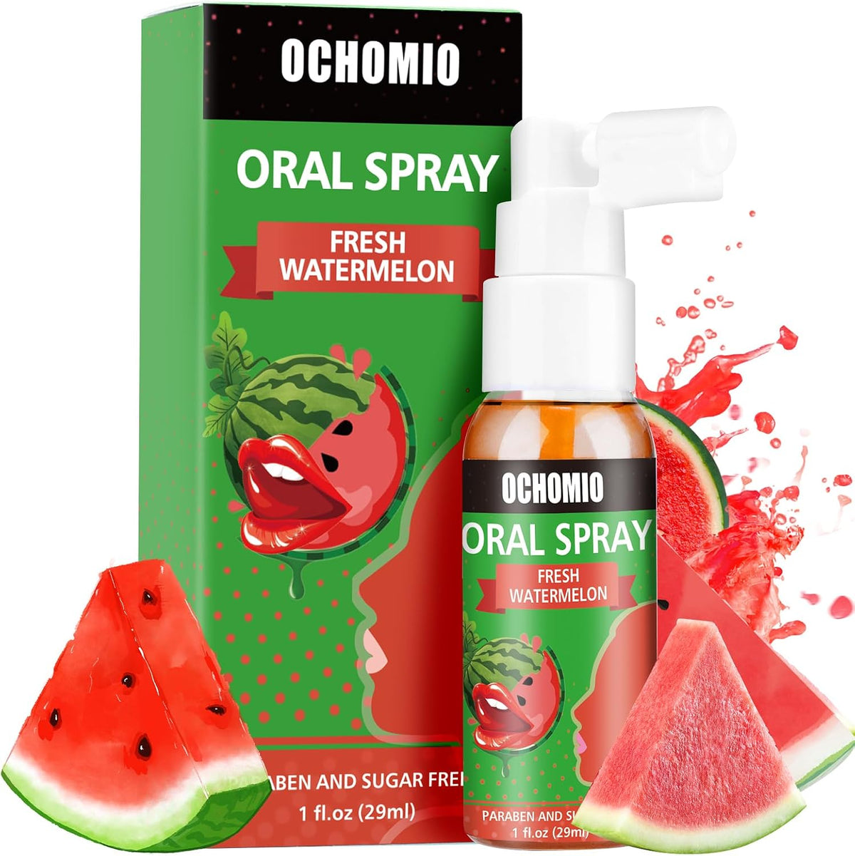 Deep Throat Spray Watermelon Flavored for deep Throating Women Men