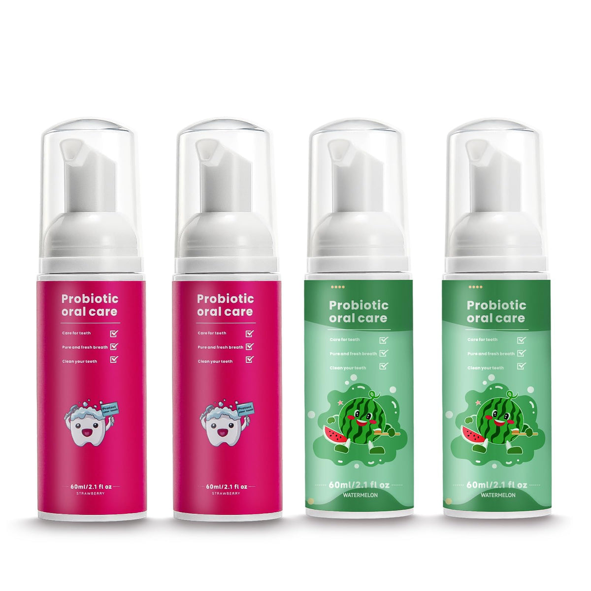 Kids Fluoride Free Toothpaste,Toddler Deep Cleaning Foam Toothpaste