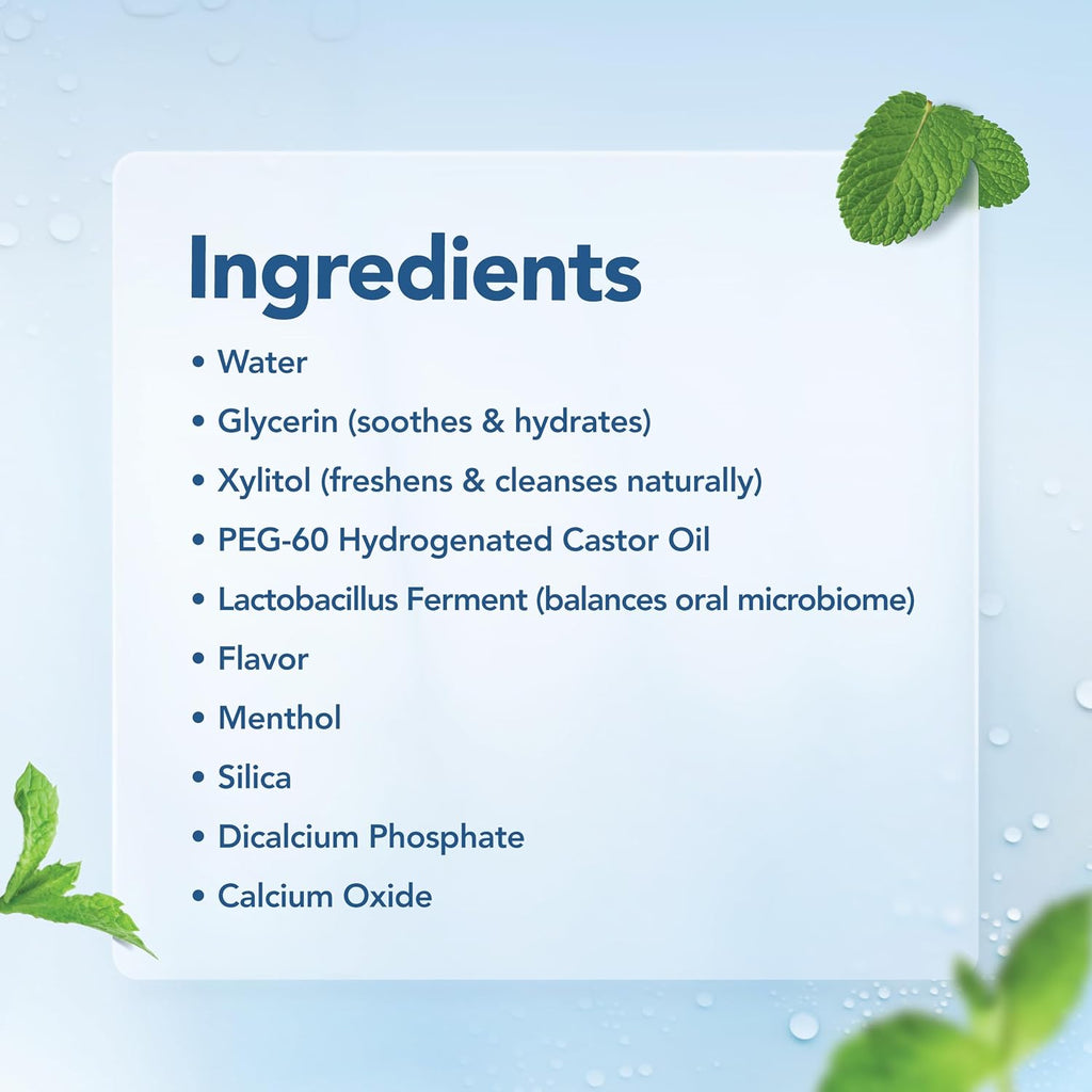 LAB52 Probiotic Oral Spray, Breath Freshener Spray, Xylitol Apple Mint