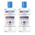 Listerine Total Care Alcohol Free Mouthwash, Mild Mint, 33.8 fl. oz/1L x 2