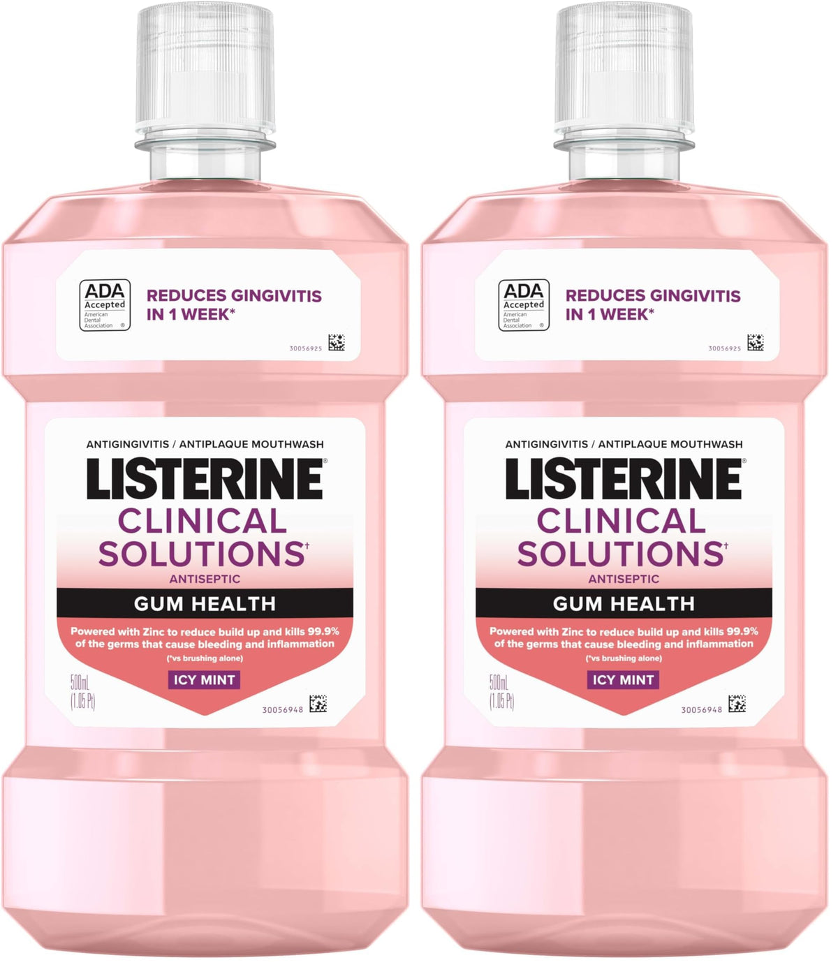 Listerine Clinical Solutions Gum Health Mouthwash, 16.9 fl. oz/500 mL