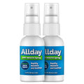 Allday Dry Mouth Spray - Maximum Strength Xylitol, Fast Acting, Non-Acidic (Pack of 2)