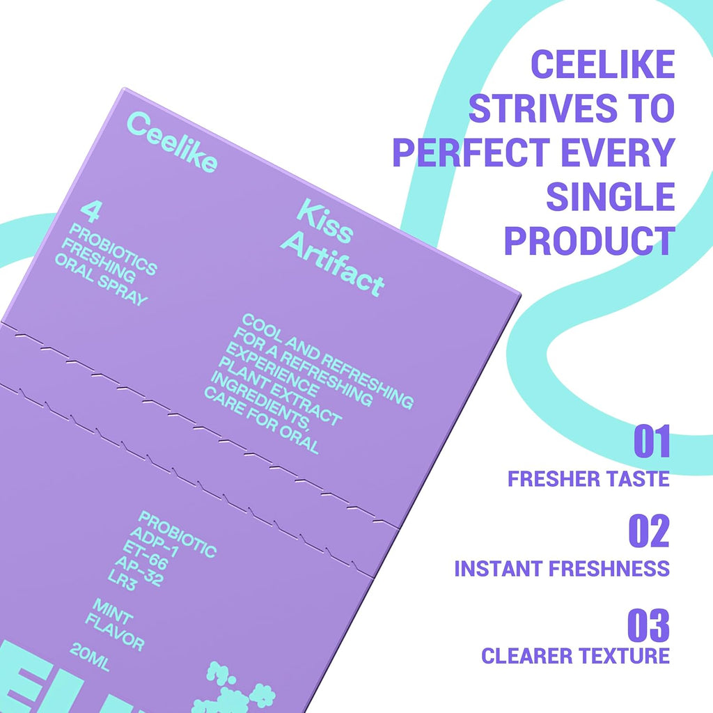 Oral Spray – Fresh Breath, Dual Cooling Experience & Convenient On-the-Go Design – Perfect for Freshening Breath Anywhere, Anytime (2 count)