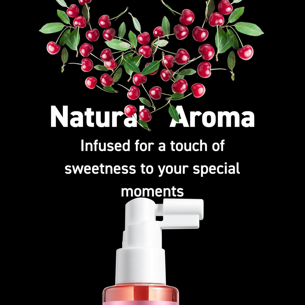 XESSO Flavored Oral Spray w/Fresh Cherry Scent 2 fl oz, Made in USA