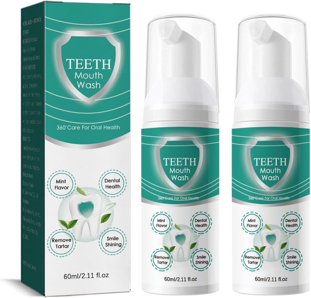 2PCS Foam Toothpaste,Stain Removal Toothpaste, Ultra-fine Mousse Foam, Deeply Cleans (2)