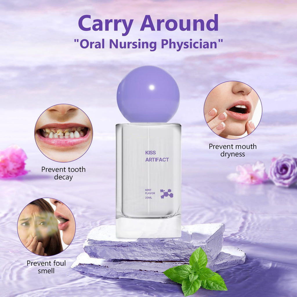 2pcs Probiotic Oral Spray for Long-Lasting Freshness, Alcohol-Free Oral Spray with Probiotics for Breath Care, Probiotic Breath Spray, Convenient Travel-Sized Breath Spray (20ml/0.68floz)