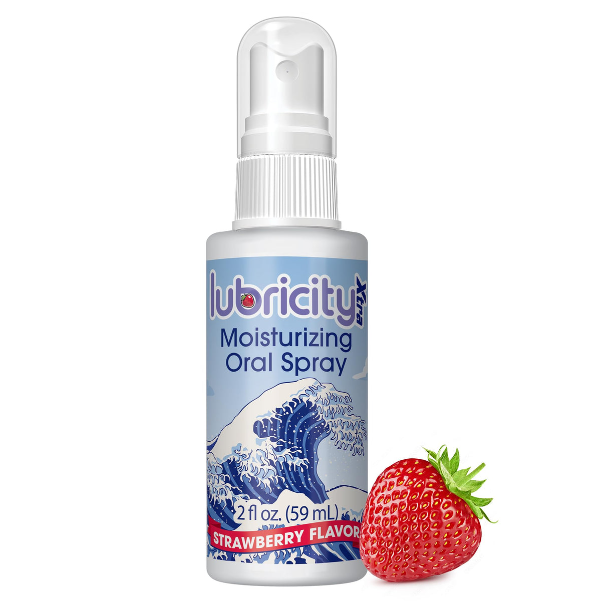 Moisturizer Oral Spray - Advanced Formula - Hyaluronic Acid and Xylitol, Saliva Substitute Oral Spray, The Most Satisfactory Solution in Dry Mouth Products (0.5 Fl. Oz., Strawberry)
