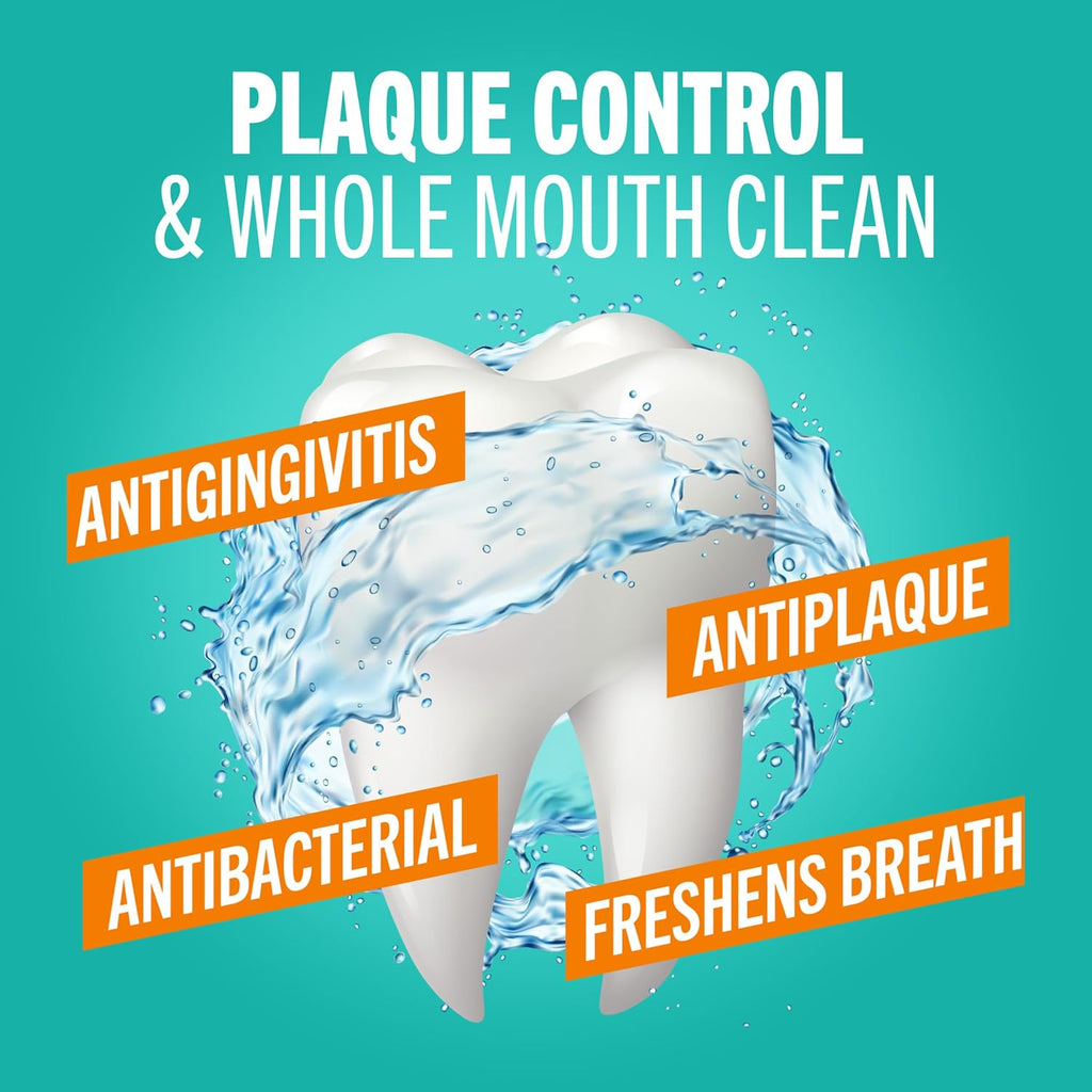 TheraBreath Plaque Control Oral Rinse, Refreshing Mint, 16 oz, 2-Pack