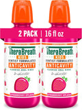 TheraBreath Kids Mouthwash, Organic Strawberry Splash, 16 fl oz, 2-Pack