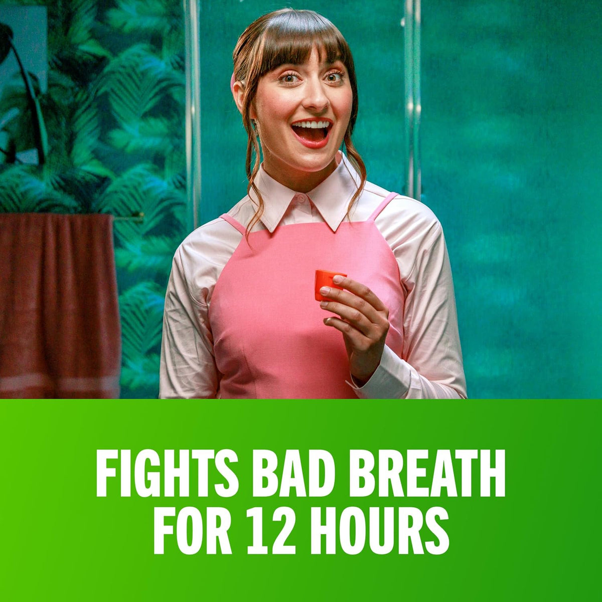 TheraBreath Fresh Breath Mouthwash, Mild Mint Flavor, Alcohol-Free, 16 Fl Oz (2-Pack)